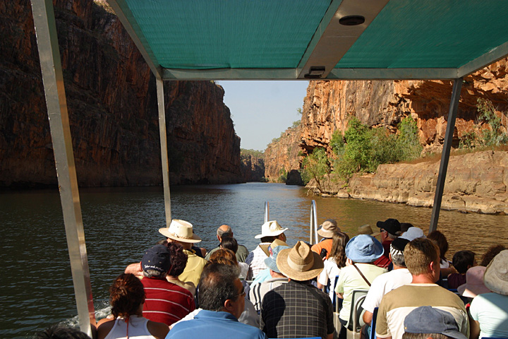 Bootstour in der Katherine Gorge